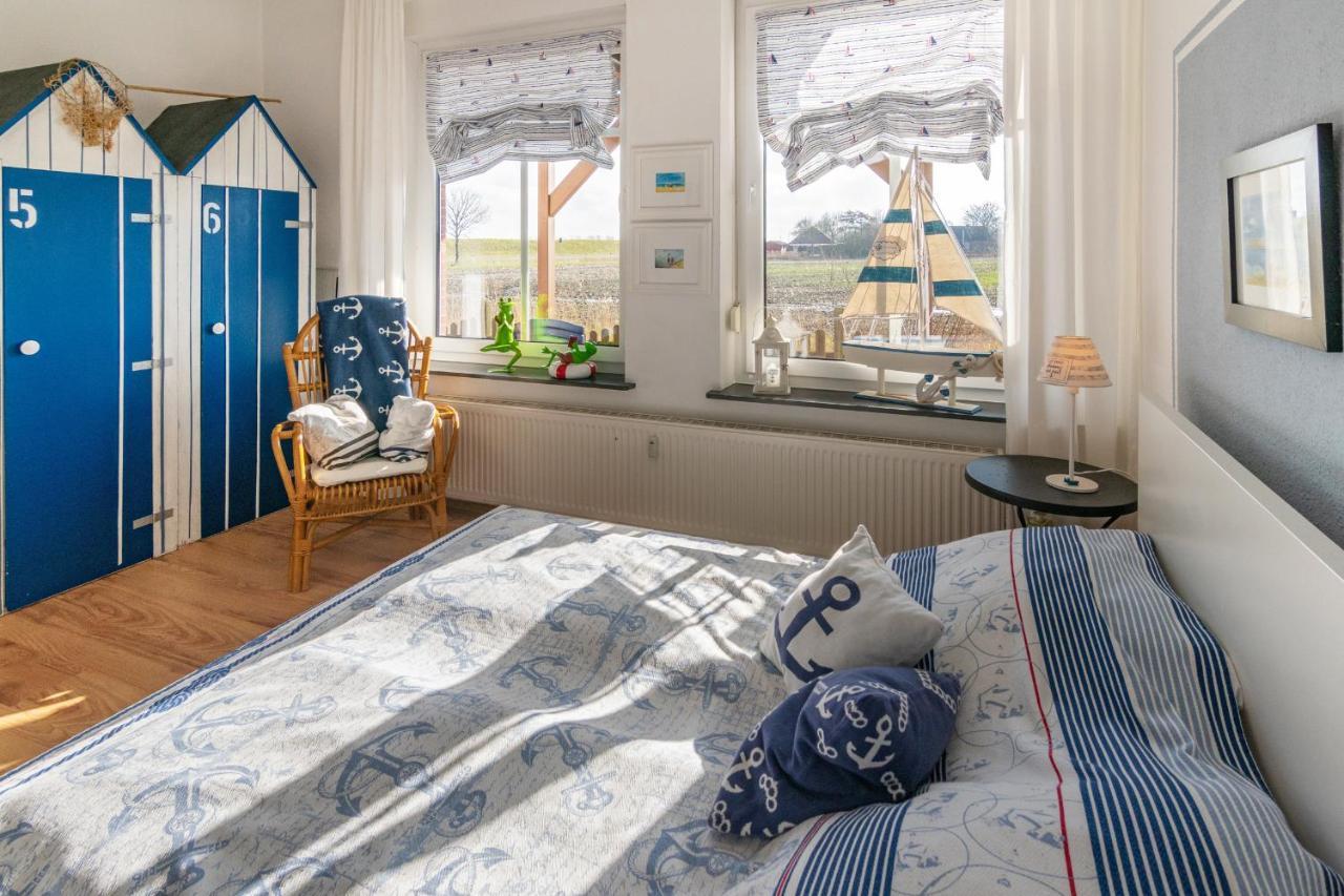 Friesenbiene Apartment Dornumersiel Ngoại thất bức ảnh